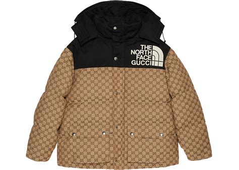 hoodie the north face gucci|The North Face x Gucci gg jacquard padded jacket.